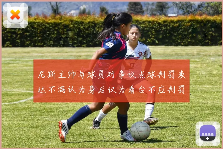 尼斯主帅与球员对争议点球判罚表达不满认为身后仅为看台不应判罚点球